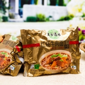 方便却不随便！五谷道场 红烧牛肉面105g*5/袋