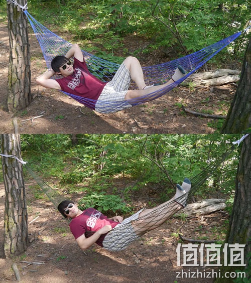 户外加粗尼龙绳吊床