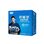 酸甜可口！君乐宝（JUNLEBAO）开啡尔 酸牛奶 200g*12