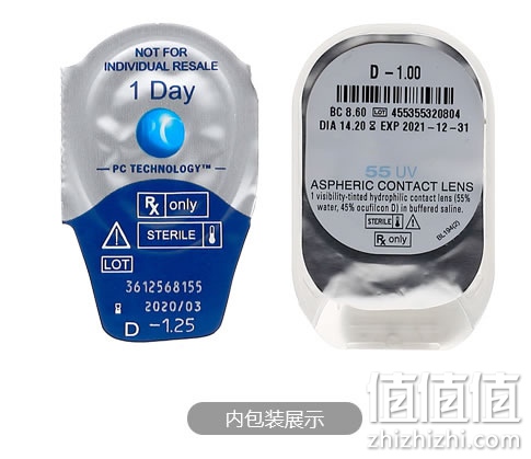 库博宝睛润日抛隐形眼