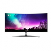 多屏拆分！LG 34UC98-W 34英寸 LED曲面背光液晶显示器