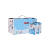 买二送二！甘蒂牧场（MUH）部分脱脂纯牛奶 200ml*10盒*2箱