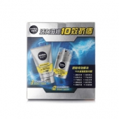 超值低价！妮维雅（NIVEA）活力劲肤露洁面套装*3套