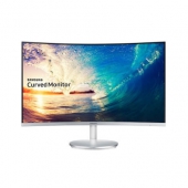 纤薄机身！三星（SAMSUNG）C27F591FD 27英寸 LED背光曲面显示器
