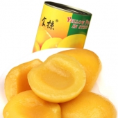 源自大自然的美味！食掠糖水黄桃水果罐头 425g/罐