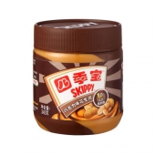 香醇浓厚！四季宝（SKIPPY）巧克力花生酱 340g*3罐