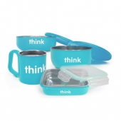 给宝宝来一套！Thinkbaby 宝宝安全餐具套装 美国亚马逊售价