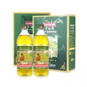 送健康：卡波纳 CARBONELL 特级初榨橄榄油1L*2瓶礼盒装