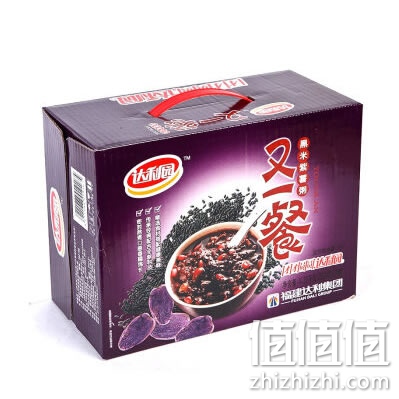 达利园又一餐黑米紫薯粥