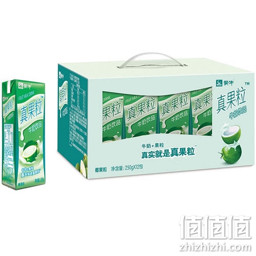 蒙牛椰果真果粒牛奶饮品