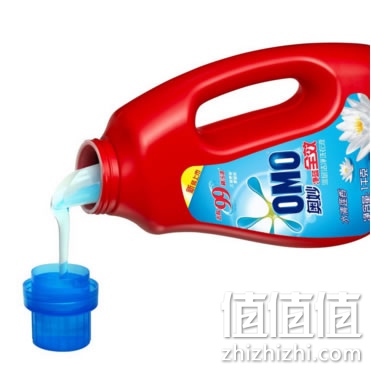奥妙净蓝全效水清莲香洗衣液