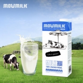 澳洲进口：鲜语牧场（MOUMILK）全脂纯牛奶1L*12盒