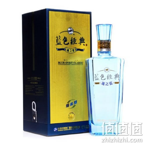 洋河蓝色经典邃之蓝白酒
