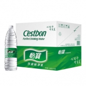 清润安全：怡宝 饮用纯净水 1555ml*12瓶/箱