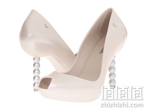梅丽莎 Melissa Pearl Karl Lagerfeld 女士珍珠高跟鞋 6PM价格