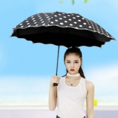 出行必备！宝迪妮韩国女士创意防晒防紫外线折叠晴雨伞