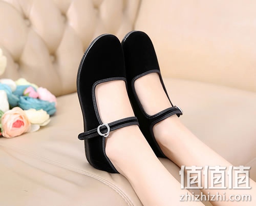 女士礼仪跳舞鞋老北京布鞋