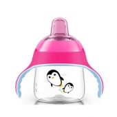新安怡（AVENT）SCF751/12 卡通企鹅杯200ml*4个