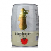 瓦伦丁（Wurenbacher）小麦啤酒 5L桶*3桶