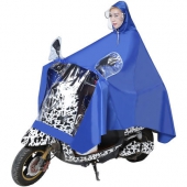 拓漫途男女摩托车电动车加厚加大雨披雨衣