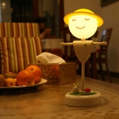 妙汇 稻草人微景观小夜灯