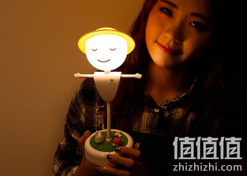 妙汇稻草人微景观小夜灯