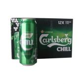 嘉士伯（Carlsberg）冰纯啤酒 500ml*12听