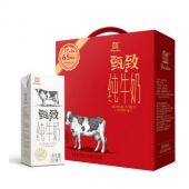 辉山（huishan）甄致纯牛奶，纯正口感！ 250ml*12 礼盒装