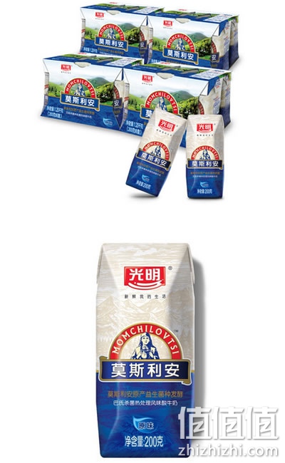 光明莫斯利安原味酸奶