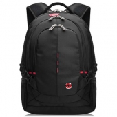 瑞士军刀（SWISSGEAR）SA9393BL 电脑双肩背包 ，沉稳大气！