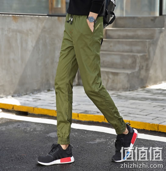 金彩果男士运动休闲裤束脚裤