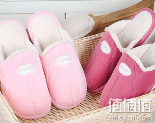 男女情侣居家卡通防滑棉拖鞋
