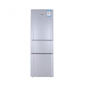 美菱（MeiLing）BCD-221CHC 221升 三门冰箱，一级能耗！ 亚光银