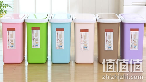 南峰创意有盖垃圾桶