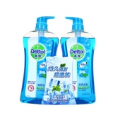滴露（Dettol）健康沐浴露，薄荷冰爽！ 935g+935g