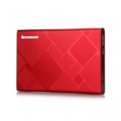 联想（Lenovo） F360S 红色 2.5英寸 移动硬盘，经久耐用！ USB3.0 1T 金属外壳