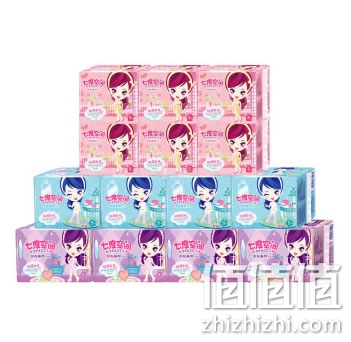七度空间 少女系列 纯棉透气超薄日夜组合