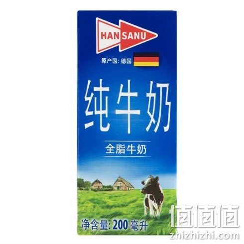 德悠全脂纯牛奶