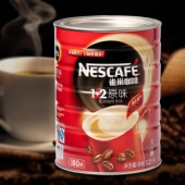 唤醒每一天：雀巢 Nestle 1+2原味咖啡 1.2kg罐装