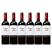红魔鬼 Casillero del Diablo 卡本妮苏维翁红葡萄酒750ml*6瓶