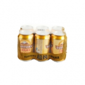 三得利（Suntory）超纯啤酒 330ml*6罐