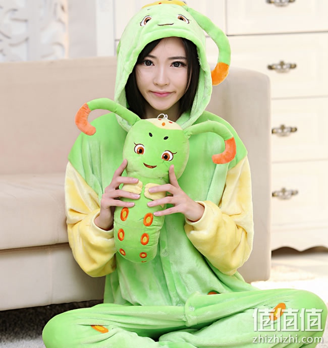 蒙绒朵男女法兰绒家居服连体睡衣