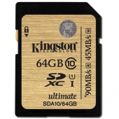 金士顿 64GB Class10 UHS-I SD高速存储卡