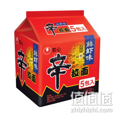 农心 鲜虾味辛拉面
