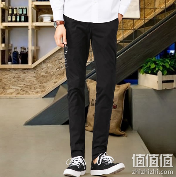 男士韩版修身百搭休闲裤