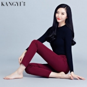 康意女士外穿加绒加厚铅笔裤