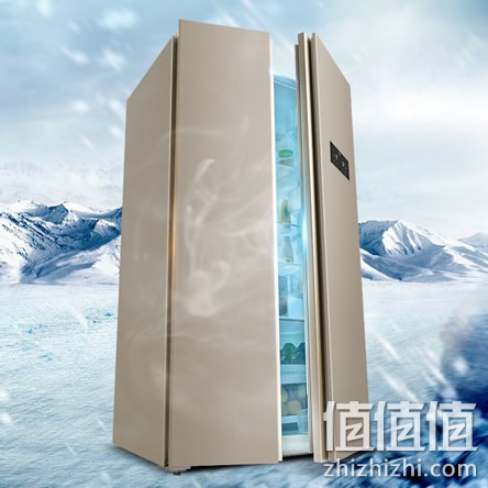美菱BCD-607WECX对开门冰箱