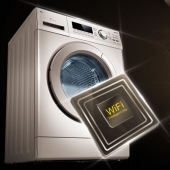 预售：三洋（SANYO）XQG80-F8130WCIZ 8公斤智能滚筒洗衣机