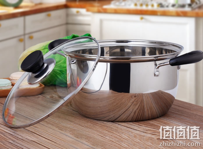 汇诺诚品加厚不锈钢汤锅