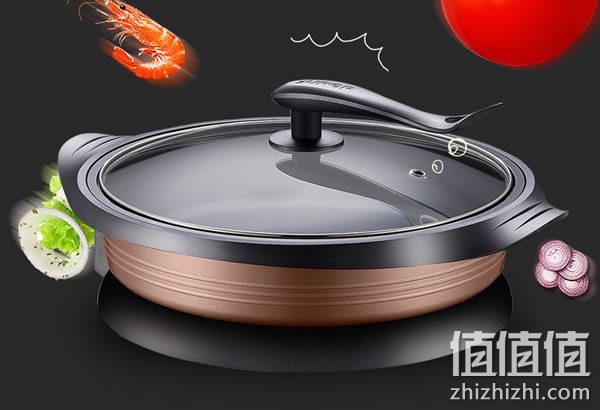 苏泊尔JJ34D801-180多功能电火锅煎烤机